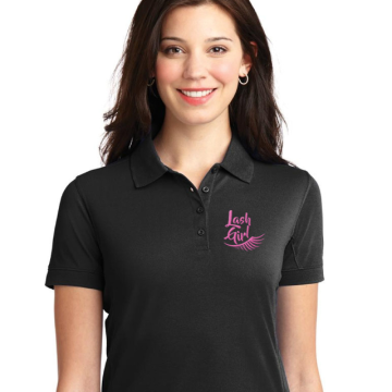 playera tipo polo con bordado